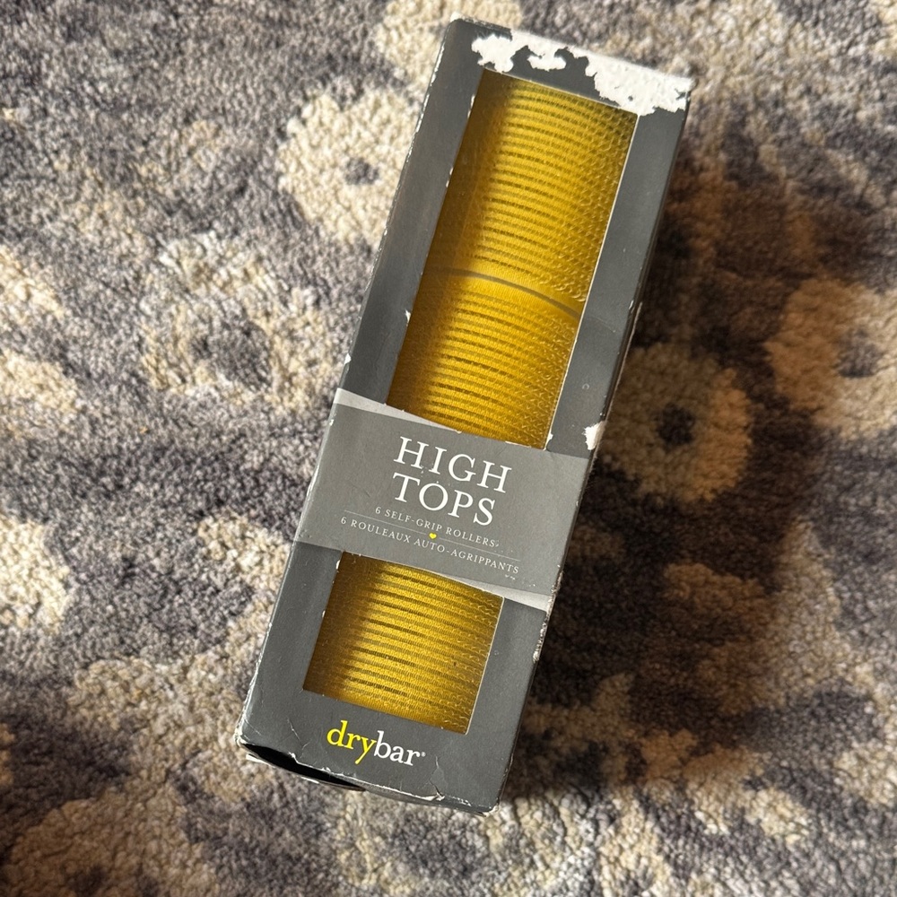 Drybar High Tops Yellow Hair Rollers